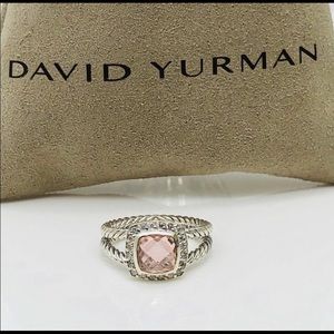 David Yurman Petite Morganite Ring